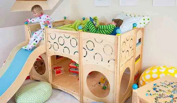 Camas con Juegos para Niños con mucha Fantasía por CedarWorks ... Camas con Juegos para Niños con mucha Fantasía por CedarWorks ...