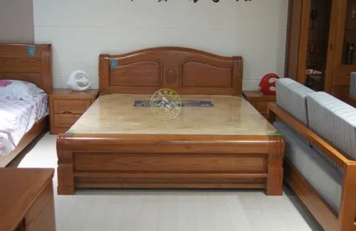 Camas matrimoniales en madera - Imagui