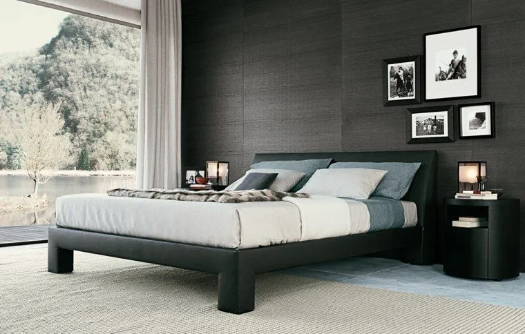Camas de matrimonio para dormitorios modernos - 50 modelos - Camas de matrimonio para dormitorios modernos - 50 modelos -