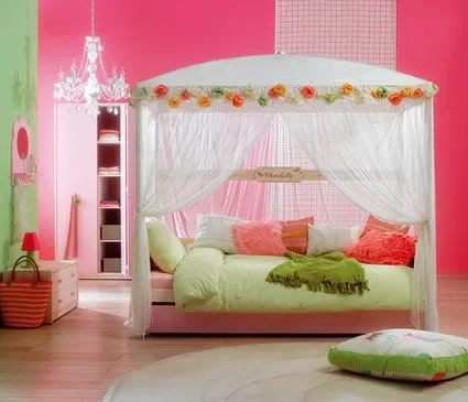 Camas para pequeñas princesas - Decoracion - EstiloPeques Camas para pequeñas princesas - Decoracion - EstiloPeques