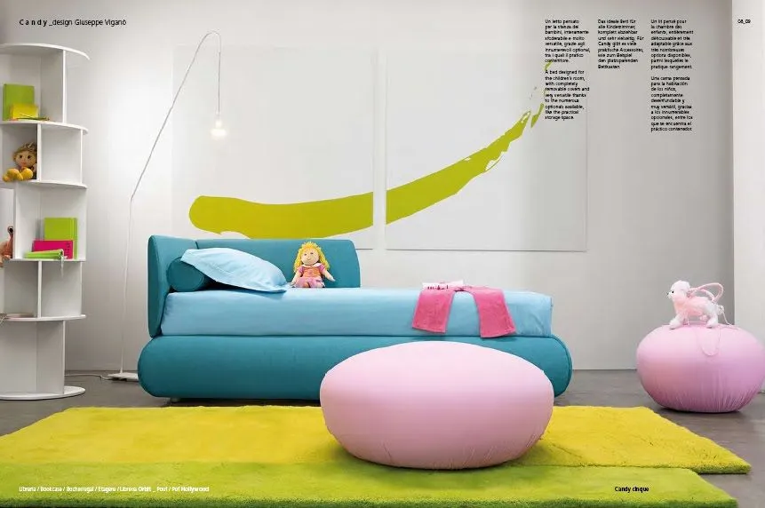 CAMAS TAPIZADAS INFANTILES DORMITORIOS PARA NIÑOS : Dormitorios ...