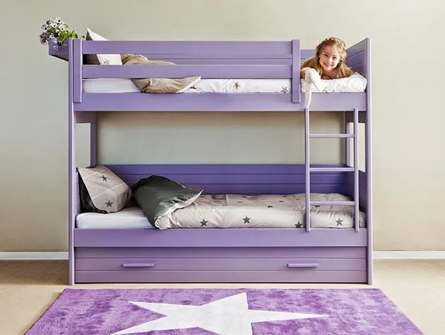 Camas triples,amueblar un dormitorio para tres | Dormitorios ...