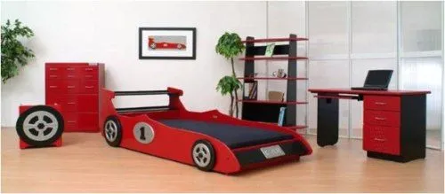 CAMAS PARA NIÑOS CON FORMAS DE AUTOS - Deco-Dormitorios CAMAS PARA NIÑOS CON FORMAS DE AUTOS - Deco-Dormitorios