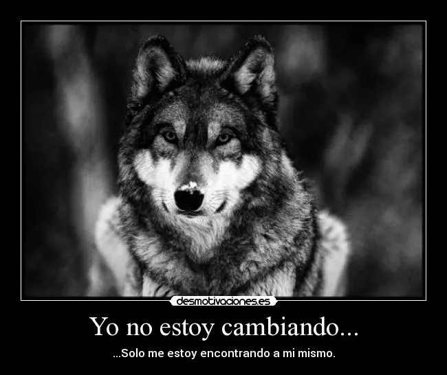 Yo no estoy cambiando... | Desmotivaciones