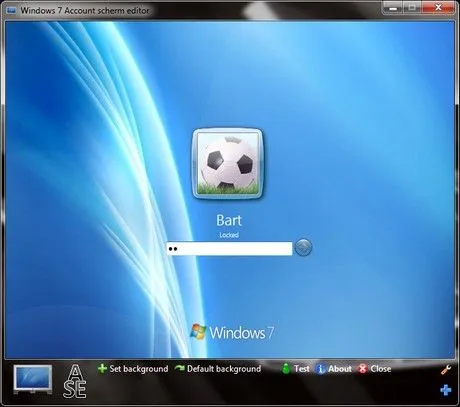 Cambiar logon screen de Windows 7 Cambiar logon screen de Windows 7