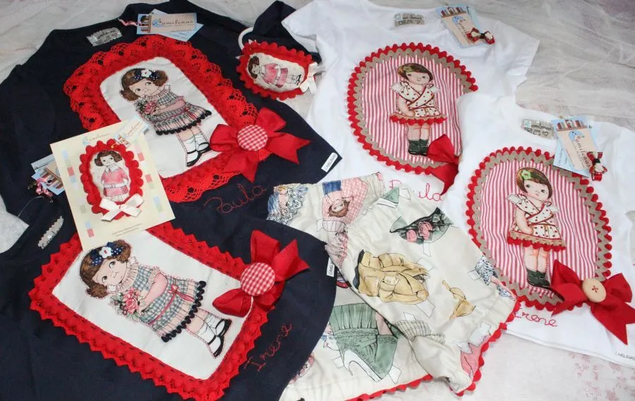 Camilenas: Camisetas de muñecas recortables.... Camilenas: Camisetas de muñecas recortables....