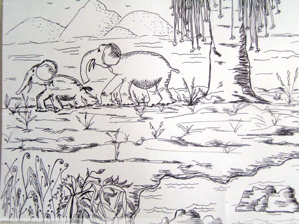 caminata por la selva Christian Zaíd - Artelista. caminata por la selva Christian Zaíd - Artelista.
