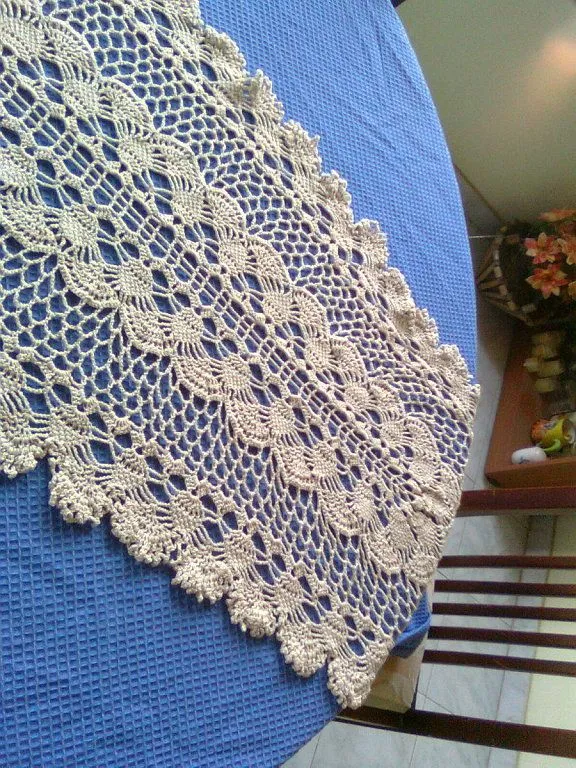 Patrones de camino de mesa tejido a crochet - Imagui Patrones de camino de mesa tejido a crochet - Imagui