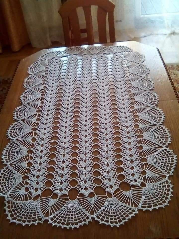 Camino De Mesa A Crochet Elegante De 50 Cm | Toalha de croche retangular, Caminho de mesa de crochê, Toalha de mesa croche Camino De Mesa A Crochet Elegante De 50 Cm | Toalha de croche retangular, Caminho de mesa de crochê, Toalha de mesa croche