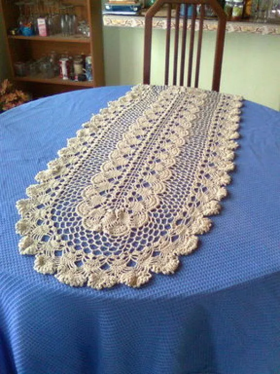 camino mesa crochet | facilisimo.com