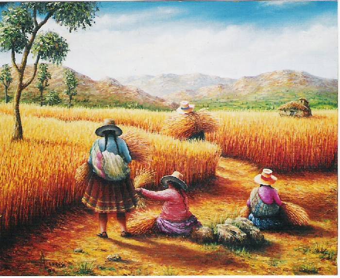 camino al trigal Alfredo Manrique Torres - Artelista.com