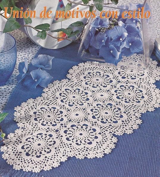 Como hacer caminos de mesa tejidos a crochet - Imagui | pañitos ... Como hacer caminos de mesa tejidos a crochet - Imagui | pañitos ...