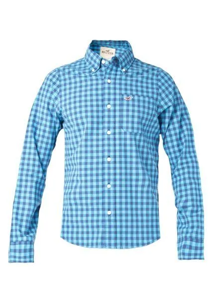 Camisa Hollister Azul Cuadros - Compra Ahora | Dafiti Colombia Camisa Hollister Azul Cuadros - Compra Ahora | Dafiti Colombia