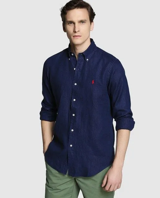 Camisa de hombre lisa · Polo Ralph Lauren · Moda · El Corte Inglés