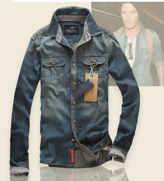 Camisa vaquera para hombre | La moda barata | Ropa, calzado y ... Camisa vaquera para hombre | La moda barata | Ropa, calzado y ...