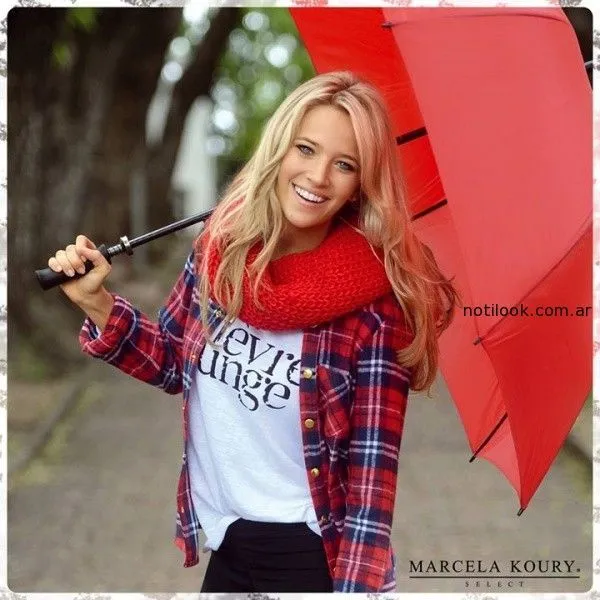 camisas escocesas invierno Marcela Koury | Noticias de Moda Argentina camisas escocesas invierno Marcela Koury | Noticias de Moda Argentina