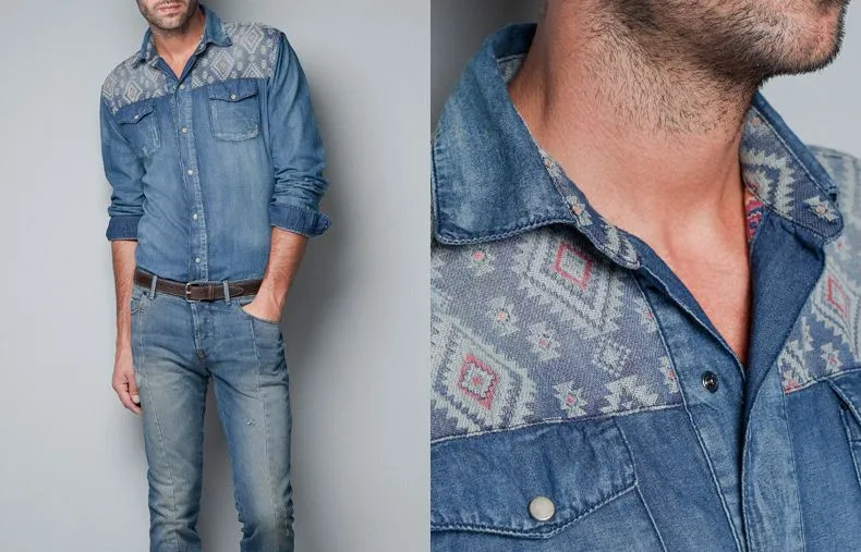 3 camisas vaqueras distintas, de Zara - TenerClase.com 3 camisas vaqueras distintas, de Zara - TenerClase.com
