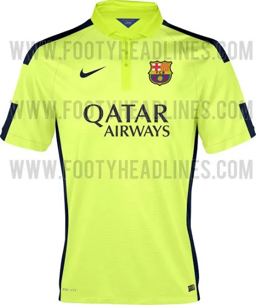 Así será la tercera camiseta del Barcelona | Sopitas.com Así será la tercera camiseta del Barcelona | Sopitas.com