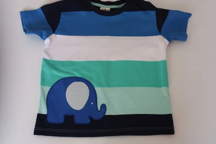 Camiseta patchwork elefante niño | Punto festón | Pinterest ... Camiseta patchwork elefante niño | Punto festón | Pinterest ...