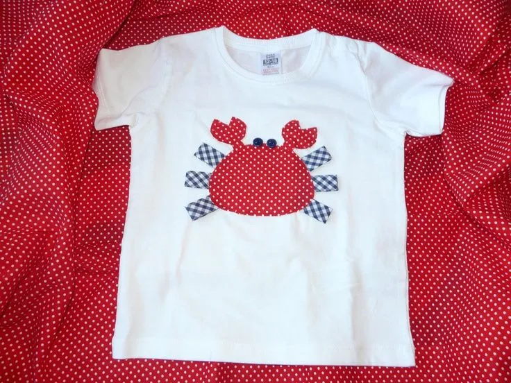 camiseta personalizada con cangrejo www.facebook.com/cottonlima ...