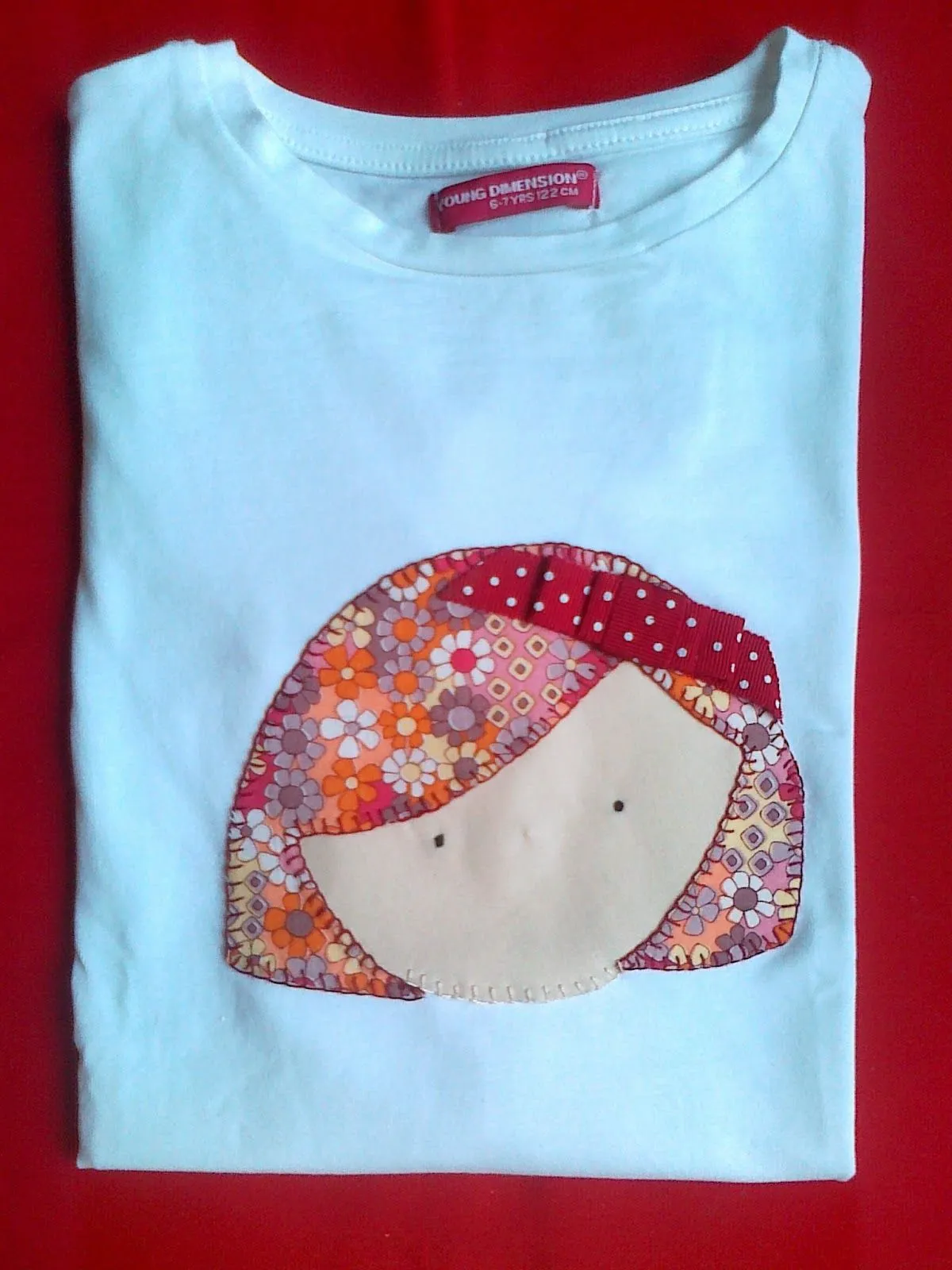 Camisetas con aplicaciones de Patchwork | talleresdeolga Camisetas con aplicaciones de Patchwork | talleresdeolga