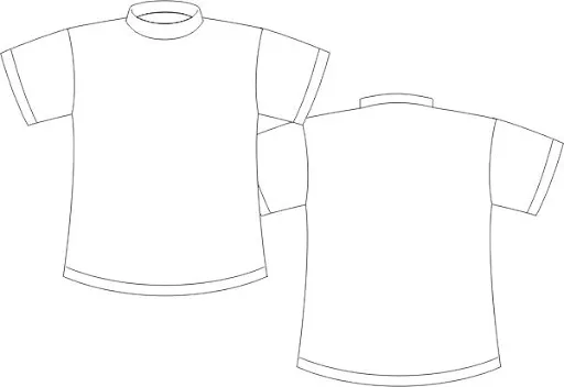 Camisetas para colorear - Imagui