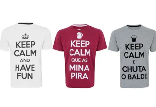 Camisetas com Frases | Mensagens - Cultura Mix