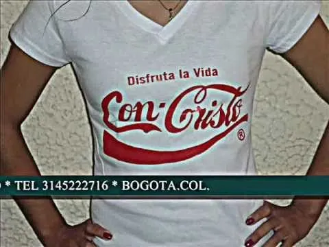 CAMISETAS CRISTIANAS COLOMBIA - YouTube