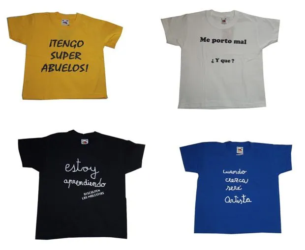 Camisetas bebé graciosas - Imagui