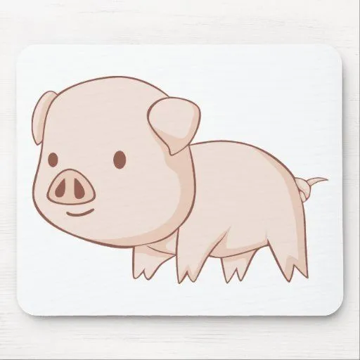 Camisetas lindo del cerdo del dibujo animado tapete de raton | Zazzle Camisetas lindo del cerdo del dibujo animado tapete de raton | Zazzle