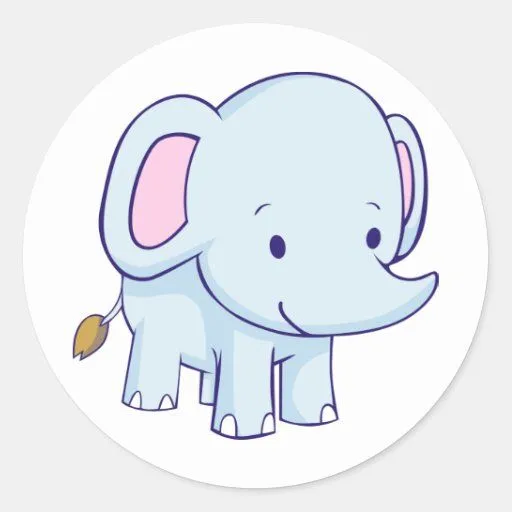 Dibujos de elefantes animados - Imagui