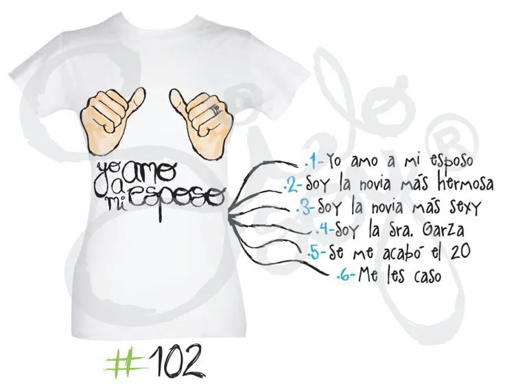 Camisetas originales para tu despedida y boda www.facebook.com ...