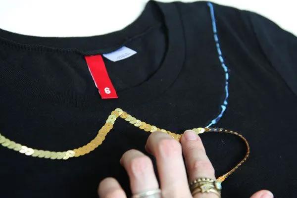 Camisetas personalizadas muy chic - Guía de MANUALIDADES Camisetas personalizadas muy chic - Guía de MANUALIDADES