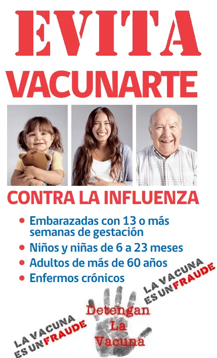 Campaña Difusión | Pandemia No Hay Ninguna: ¡Detengan La Vacuna!