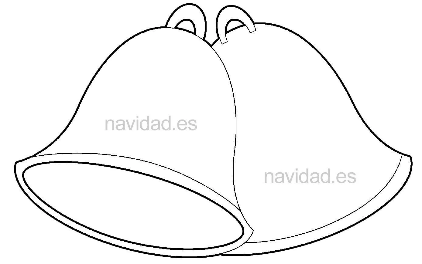 campanas navideñas para colorear y recortar | Campanas navideñas, Adornos navideños, Navideño campanas navideñas para colorear y recortar | Campanas navideñas, Adornos navideños, Navideño