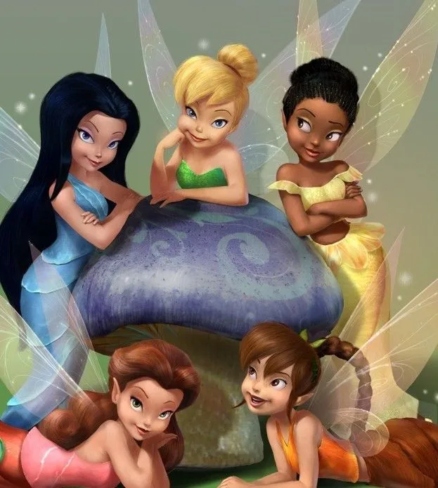 Disfraz de las amigas de Tinkerbell - Imagui