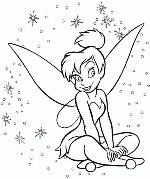 Campanilla de Peter Pan. #Dibujos para #colorear | Dibujos para ... Campanilla de Peter Pan. #Dibujos para #colorear | Dibujos para ...