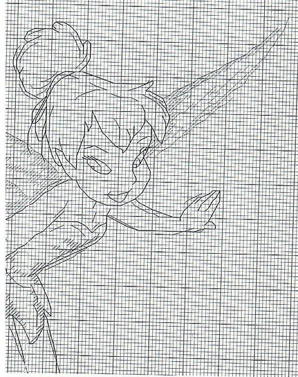 campanilla punto de cruz (5) | Aprender manualidades es facilisimo.com