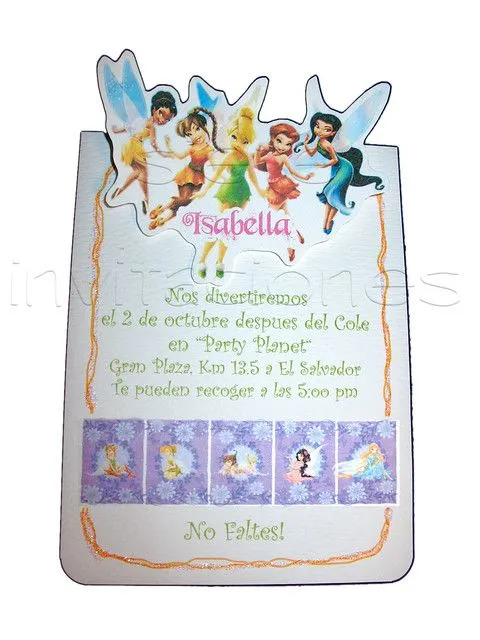 disney fairies tinkerbell invitacion personajes resaltados de ... disney fairies tinkerbell invitacion personajes resaltados de ...