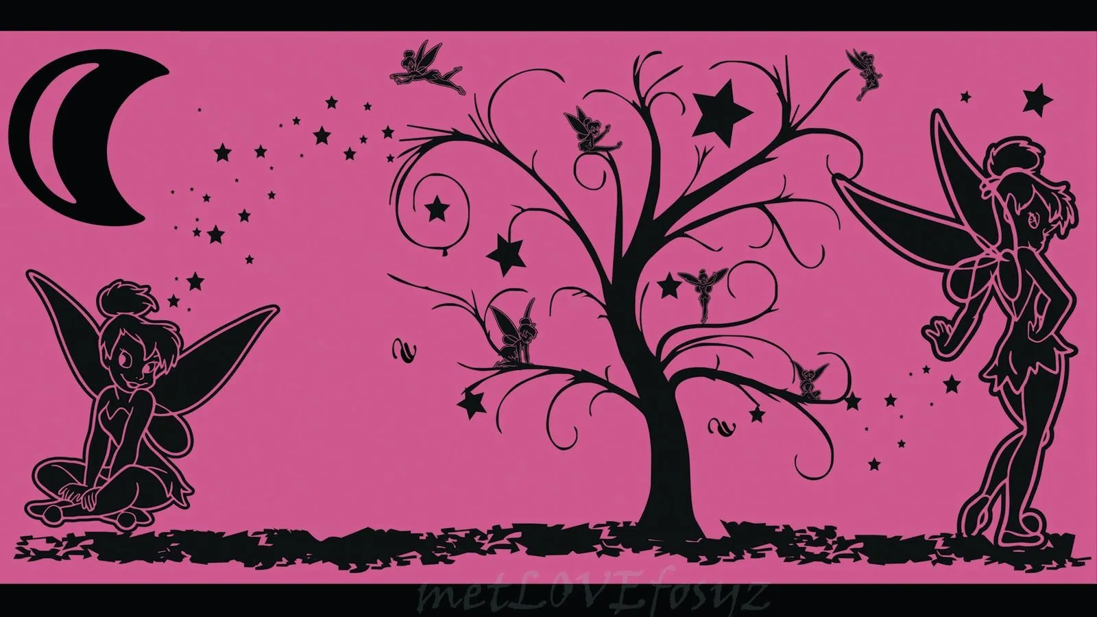Campanita en estilo estampado en el bosque