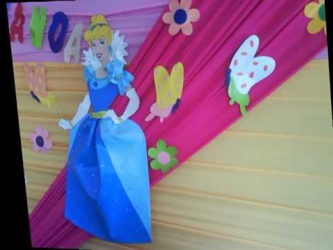 C&amp;C EVENTS fiesta infantil princesas - YouTube
