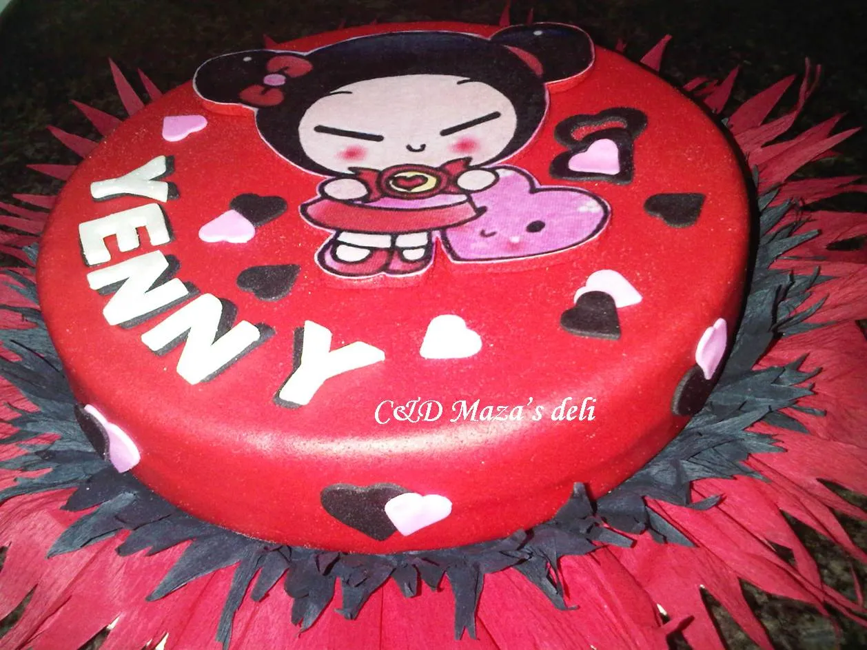 C&D Mazas Deli: Torta decorada Pucca