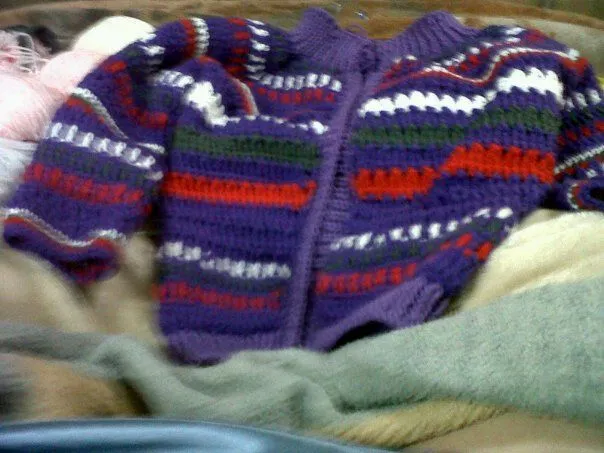 campera al croyet | mis tejidos | Pinterest