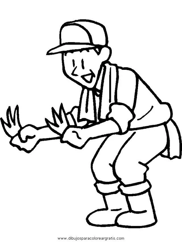 los campesinos Colouring Pages