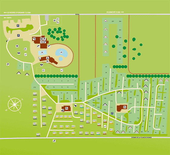 Camping RCN Belledonne **** | Provence-Alpes, Le Bourg d'Oisans ...