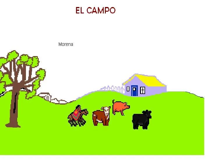 Campo y ciudad para colorear - Imagui