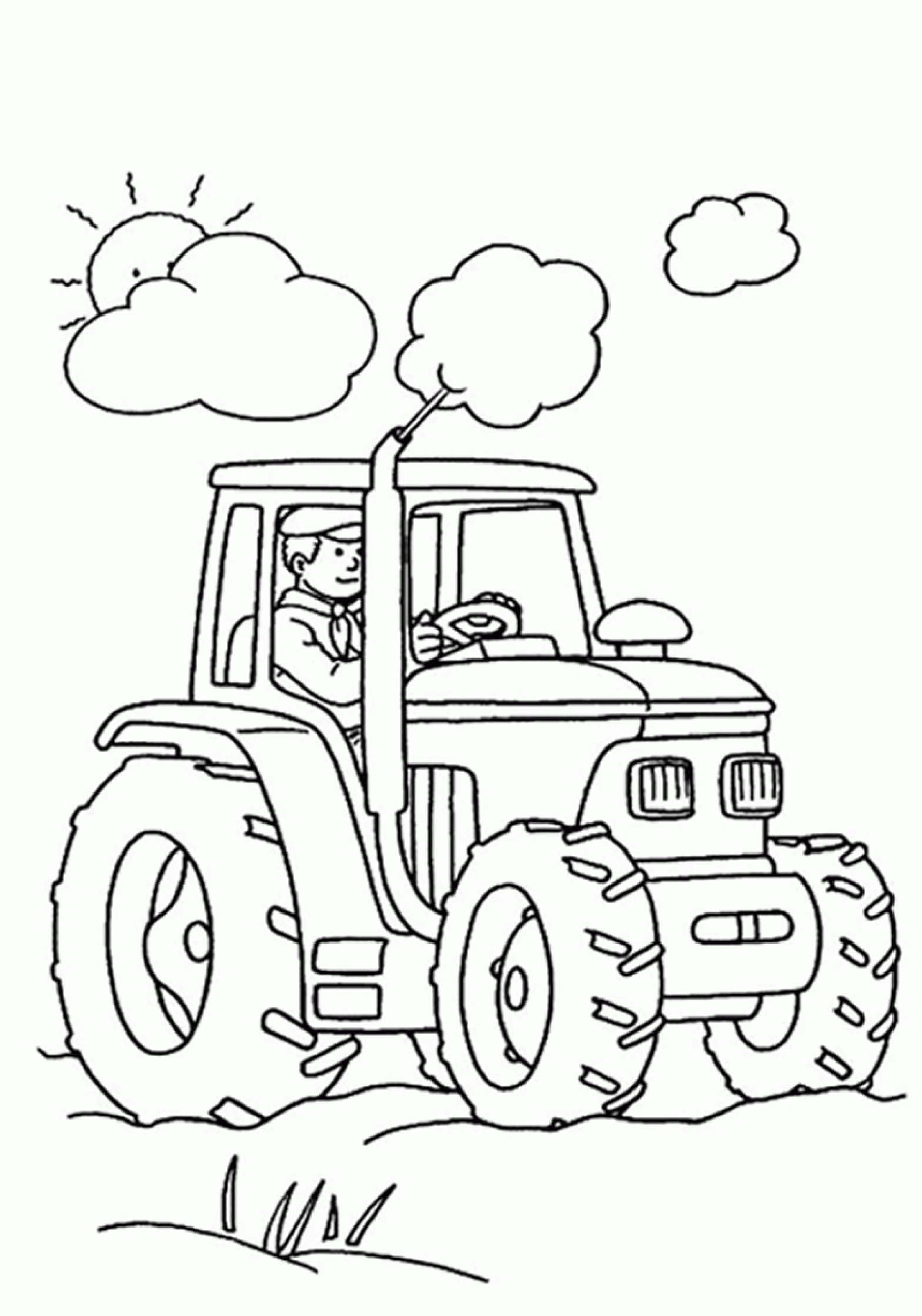 DEL CAMPO Y LA CIUDAD Colouring Pages