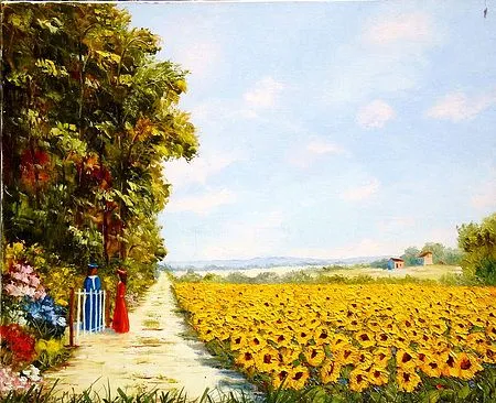 Campo de girasoles - Imagui