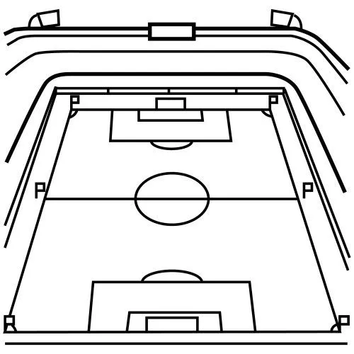 Canchas para colorear - Imagui