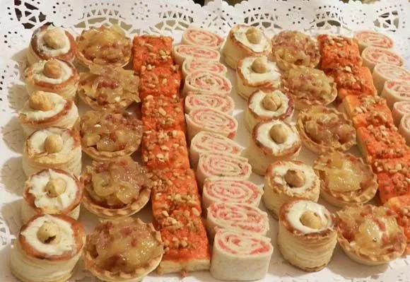 Canapés variados de fiesta -Recetas fáciles, cocina andaluza y del ...